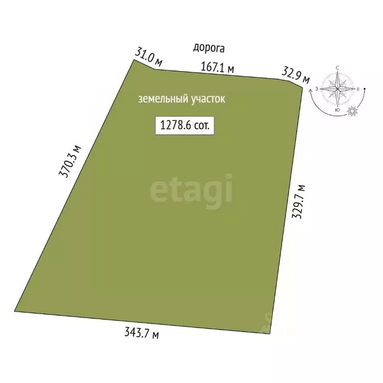 Участок в Псковская область, Псковский район, Ершовская волость, ... - Фото 2