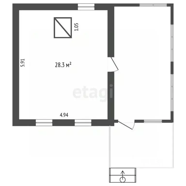 Дом в Кемеровская область, Кемеровский муниципальный округ, д. ... - Фото 2