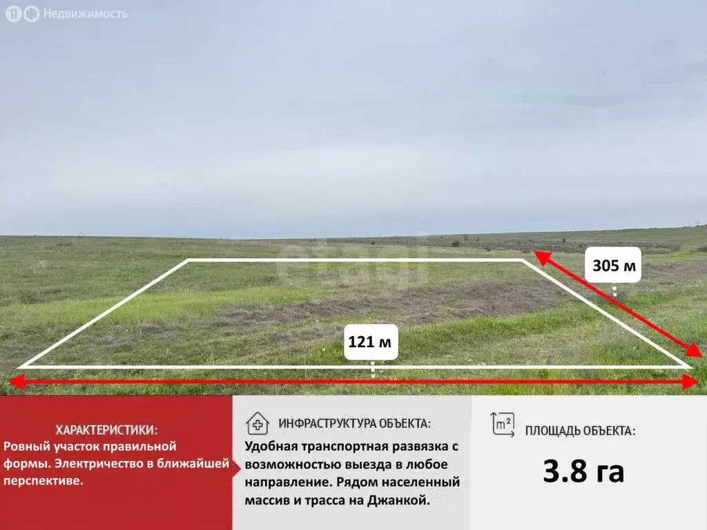 Участок в Республика Крым, Красногвардейское сельское поселение, ... - Фото 1