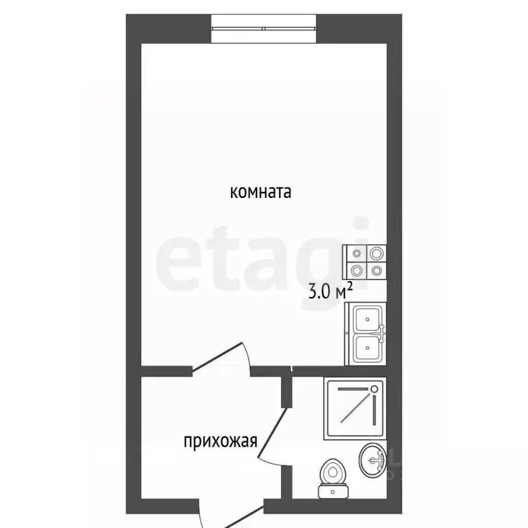 Студия Свердловская область, Екатеринбург Уралмаш жилрайон, ул. ... - Фото 2