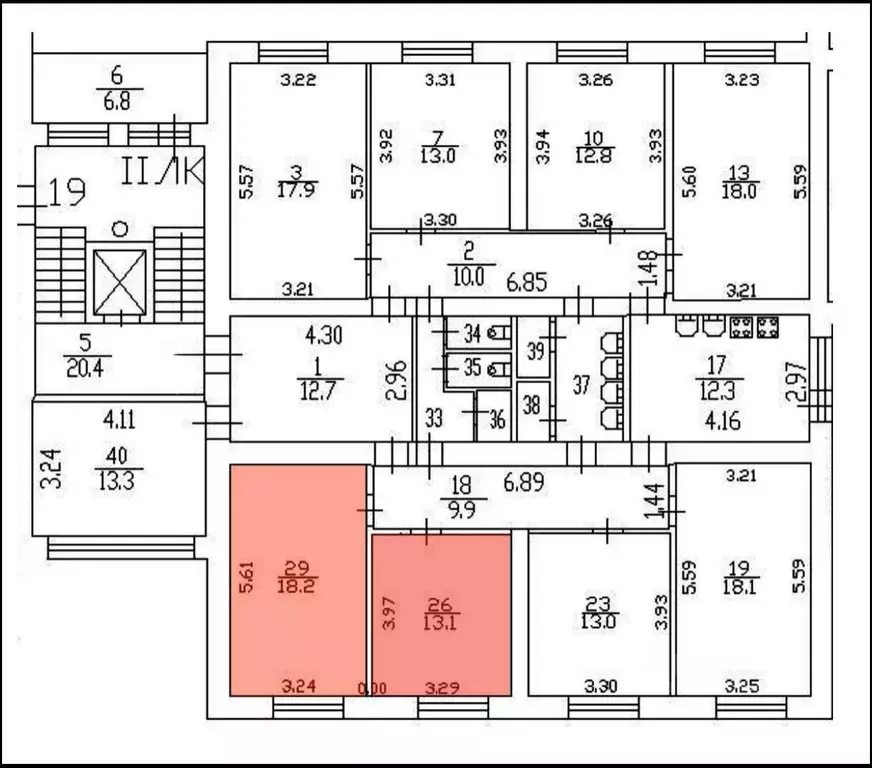 Комната Санкт-Петербург ул. Демьяна Бедного, 29 (31.2 м) - Фото 2