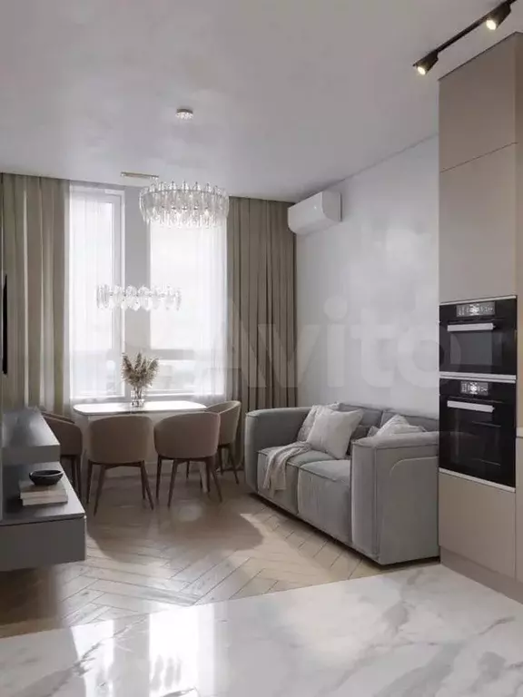3-к. квартира, 82 м, 2/8 эт. - Фото 1