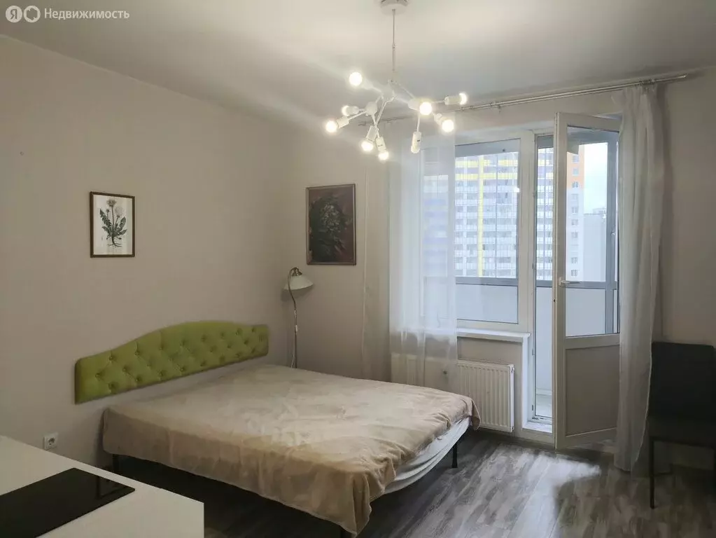 Квартира-студия: Санкт-Петербург, Плесецкая улица, 10 (24 м) - Фото 1