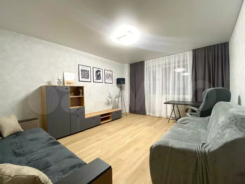 1-к. квартира, 36 м, 5/9 эт. - Фото 1