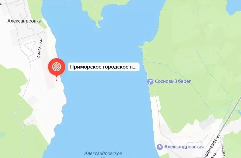 Участок в Ленинградская область, Выборгский район, Приморское ... - Фото 1