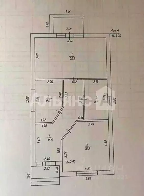 Дом в Краснодарский край, Усть-Лабинск Запорожская ул. (80 м) - Фото 2