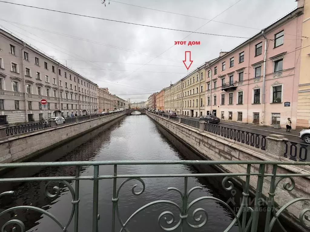 3-к кв. Санкт-Петербург наб. Канала Грибоедова, 45 (67.0 м) - Фото 1