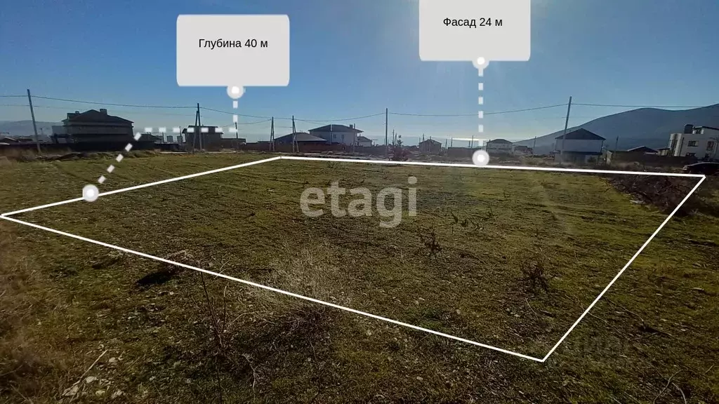 Участок в Краснодарский край, Новороссийск городской округ, с. Мысхако ... - Фото 1