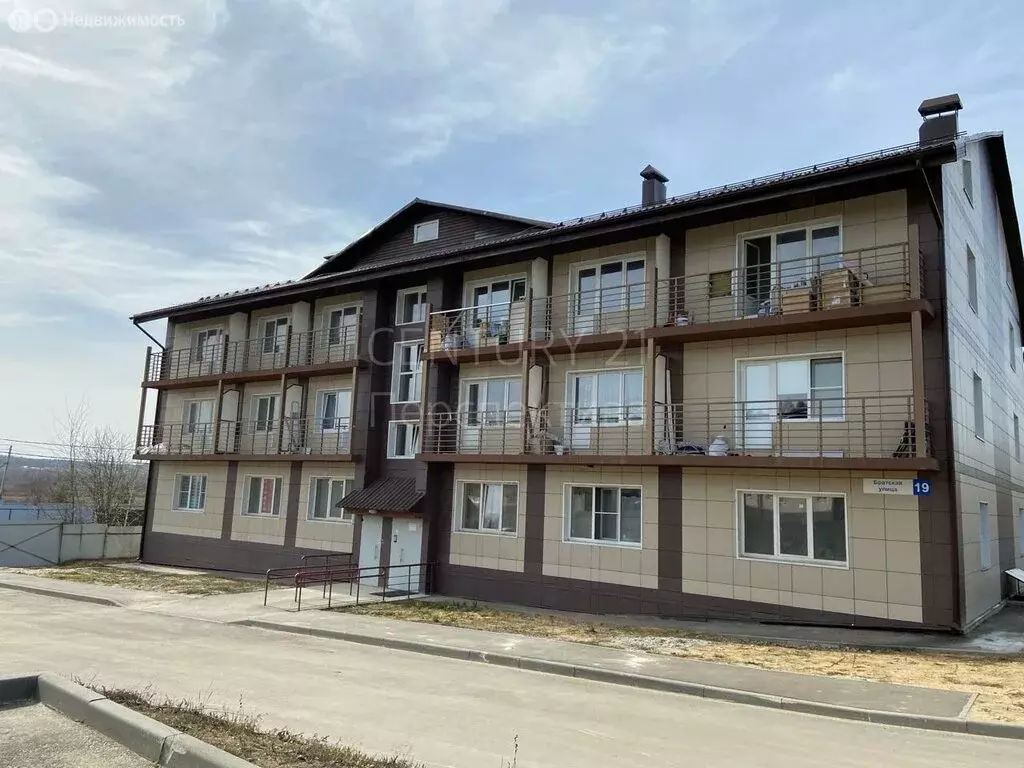 Квартира-студия: деревня Пехорка, Братская улица, 19 (42 м) - Фото 0