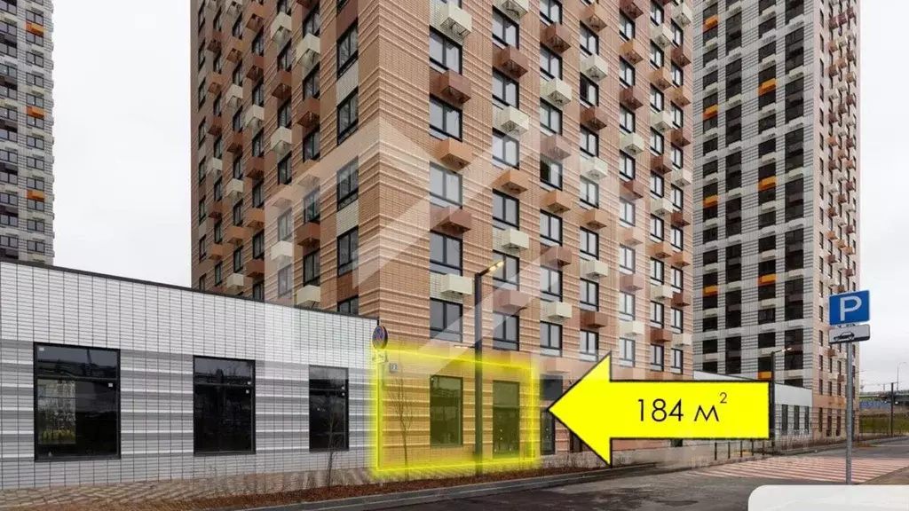 Помещение свободного назначения в Москва Амурская ул., 2к1 (184 м) - Фото 1