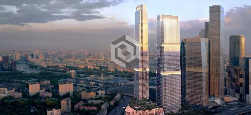 Офис в Москва 1-й Красногвардейский проезд, 22с2 (2026 м) - Фото 1