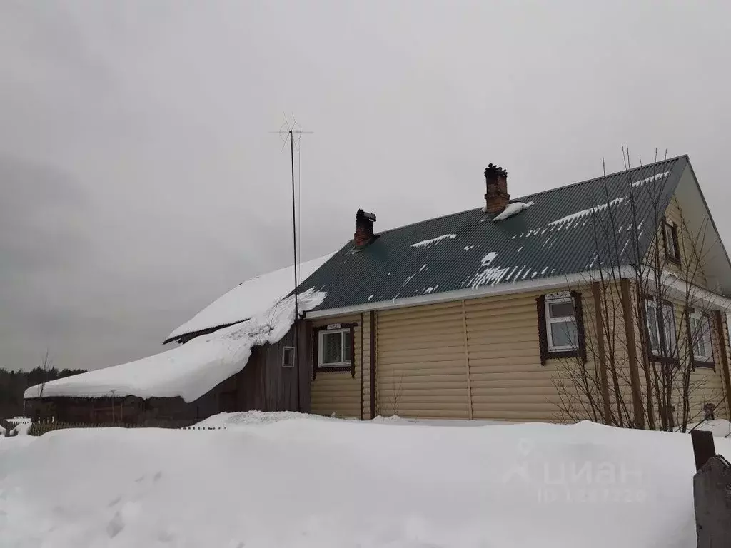 Дом в Вологодская область, Никольский муниципальный округ, д. Осиново ... - Фото 1