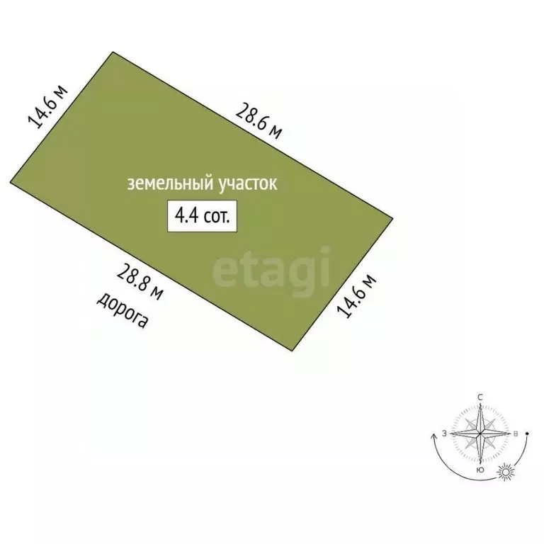 Участок в Башкортостан, Стерлитамак Опытник СНТ,  (4.4 сот.) - Фото 2