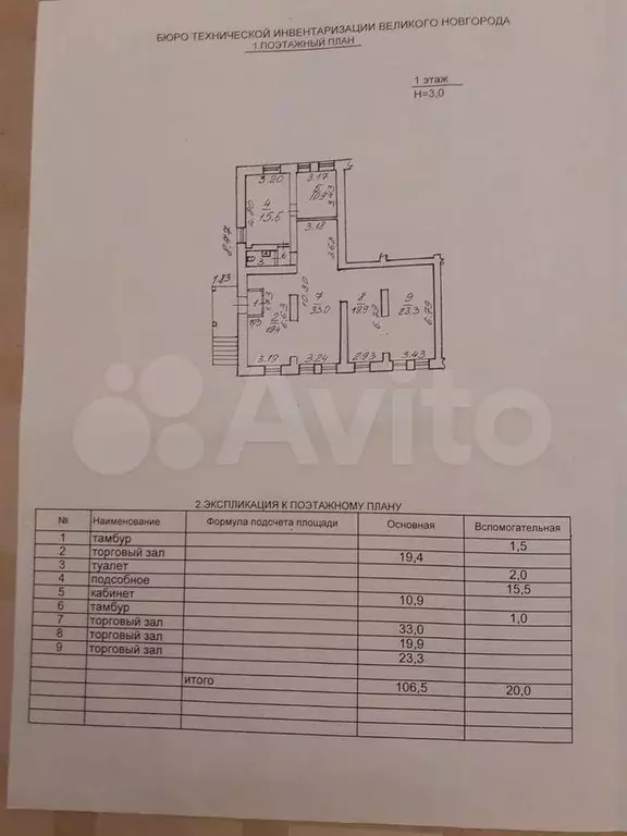 Продаётся торгово-офисное помещение, 126.5 м - Фото 0