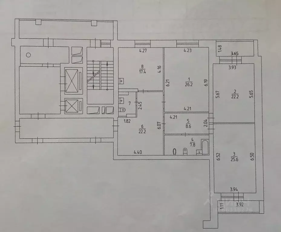 3-к кв. Пермский край, Пермь ул. Пушкина, 109 (133.3 м) - Фото 2