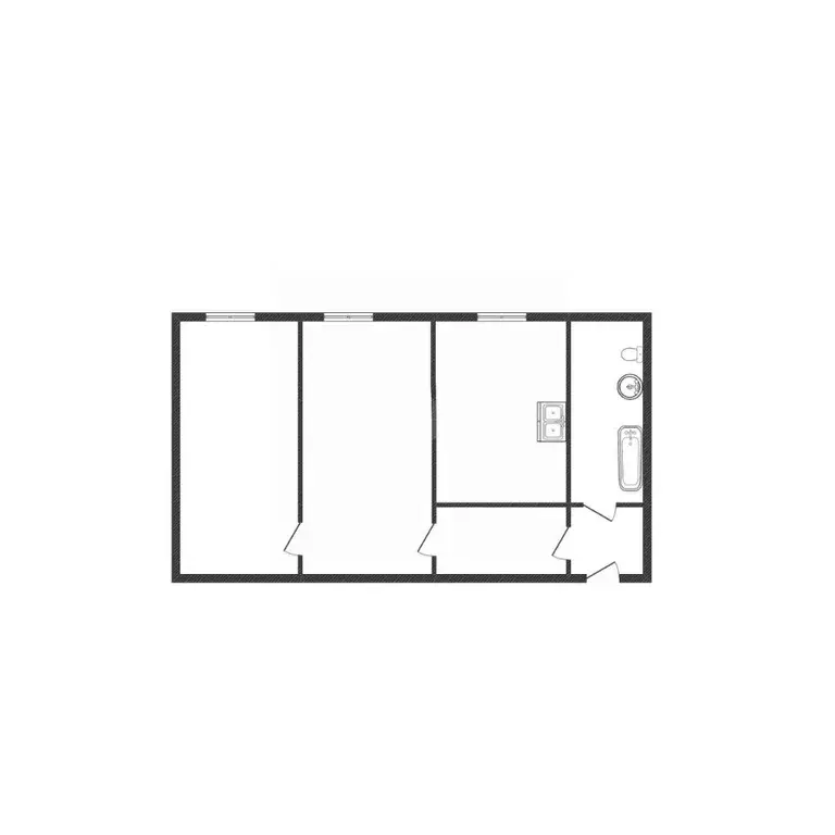 Дом в Костромская область, Кострома проезд 6-й Речной, 19 (1 м) - Фото 1