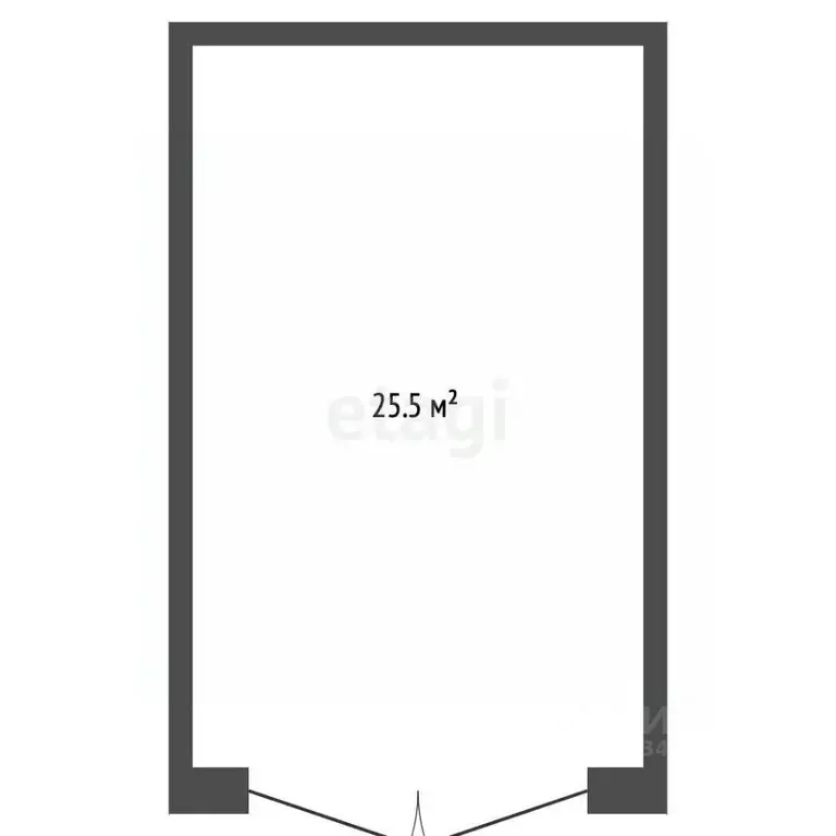 Гараж в Ханты-Мансийский АО, Ханты-Мансийск ул. Пушкина, 3 (26 м) - Фото 1