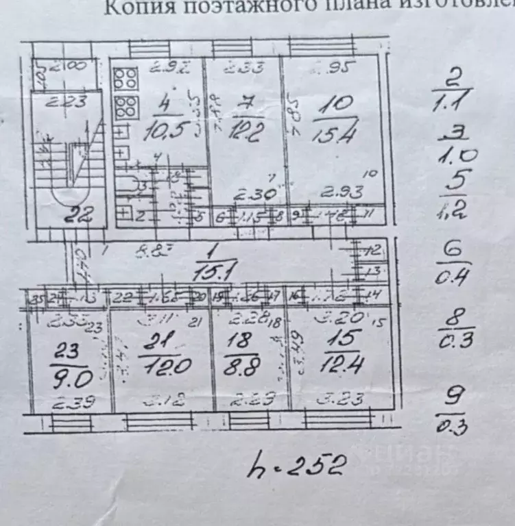 6-к кв. Санкт-Петербург 3-й Рабфаковский пер., 12К1 (105.2 м) - Фото 2
