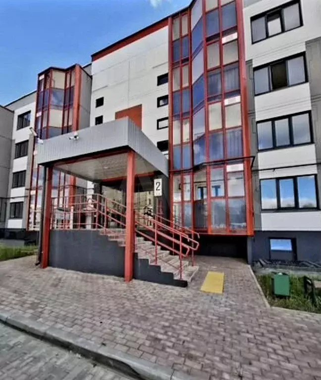 1-к. квартира, 39 м, 1/4 эт. - Фото 1