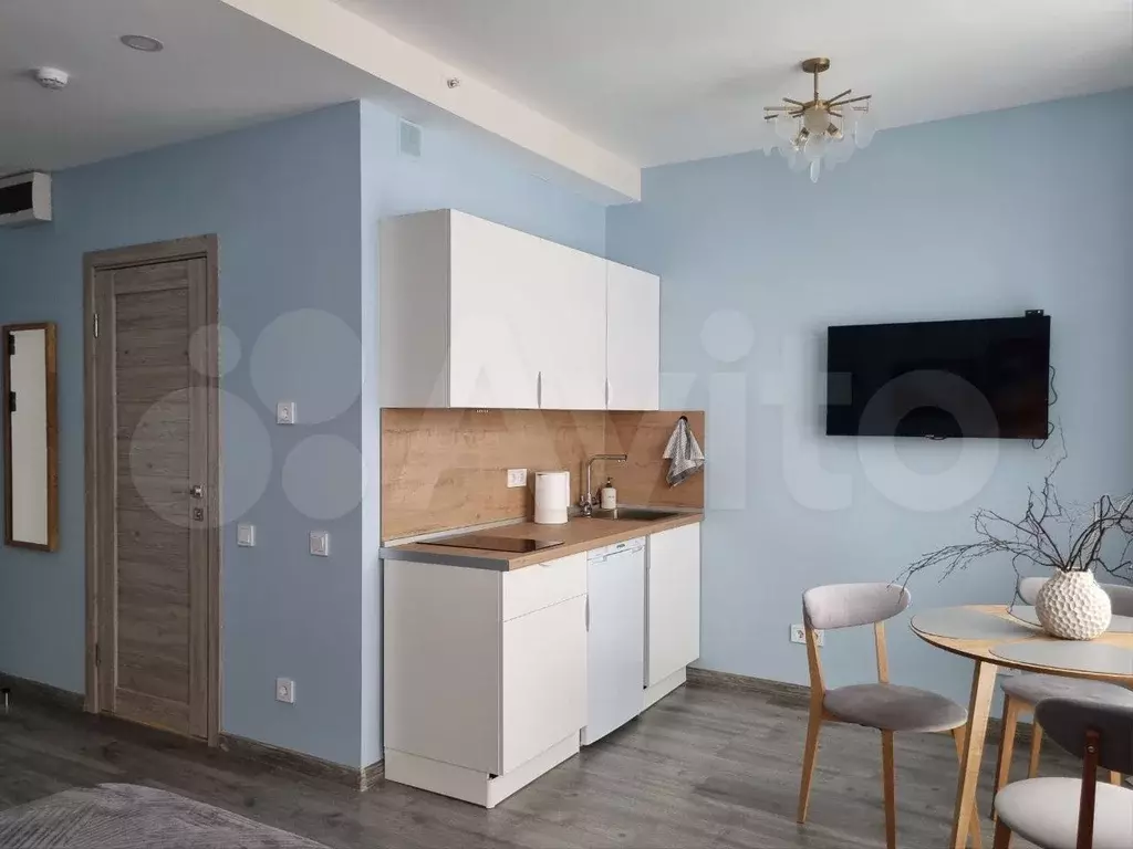 Апартаменты-студия, 27 м, 17/24 эт. - Фото 1