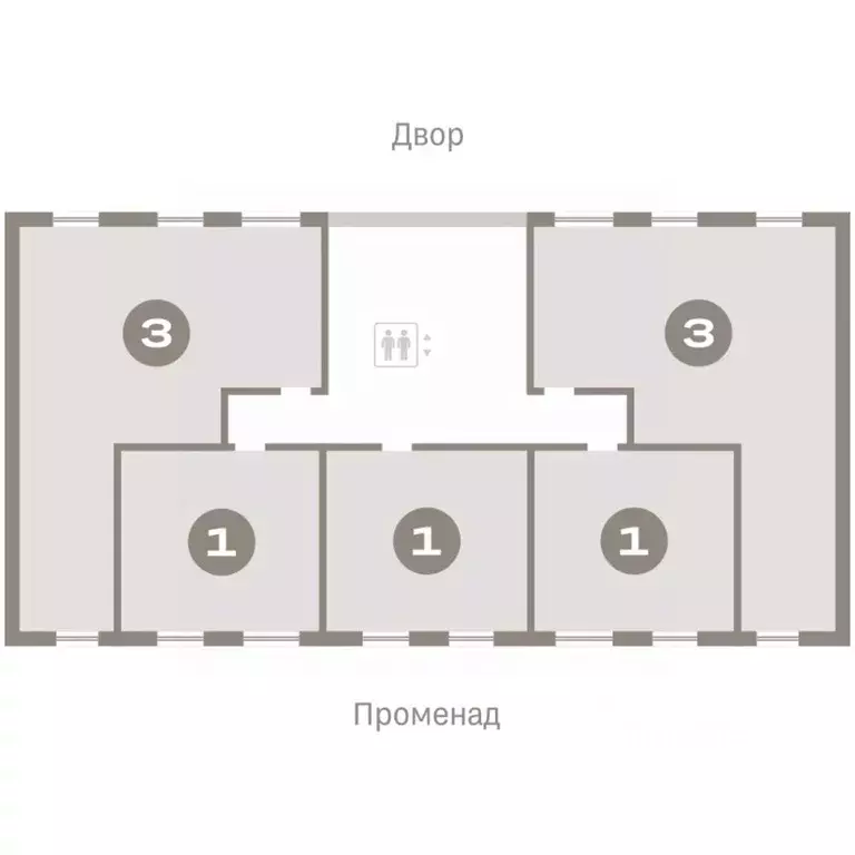 3-к кв. Омская область, Омск  (85.16 м) - Фото 2
