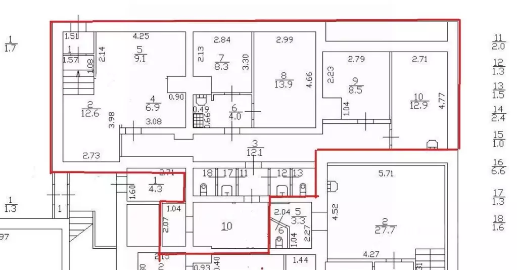 Помещение свободного назначения в Санкт-Петербург Дачный просп., 16К6 ... - Фото 1