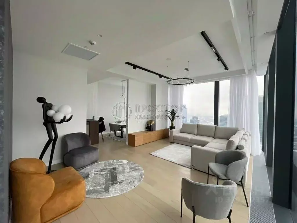 3-к кв. Москва 1-й Красногвардейский проезд, 22с1 (126.3 м) - Фото 1