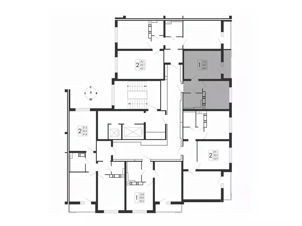 1-к кв. Воронежская область, Воронеж ул. Загоровского, 5/1 (34.9 м) - Фото 1