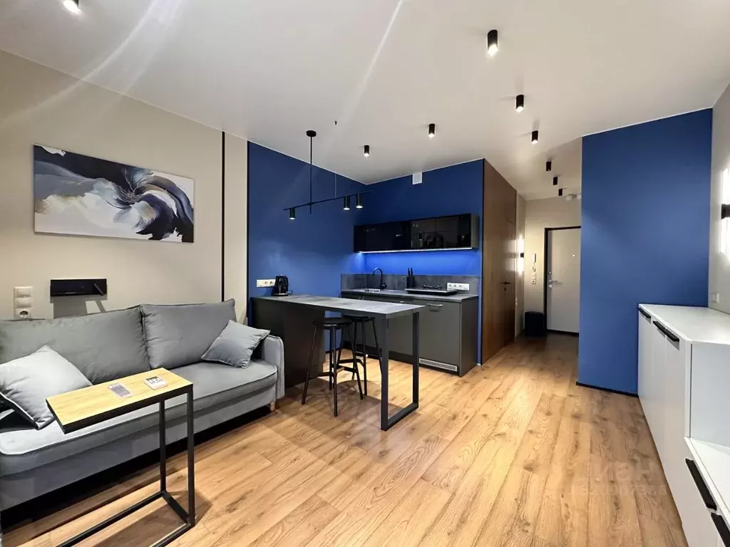 Студия Санкт-Петербург Октябрьская наб., 86К2 (25.0 м) - Фото 2