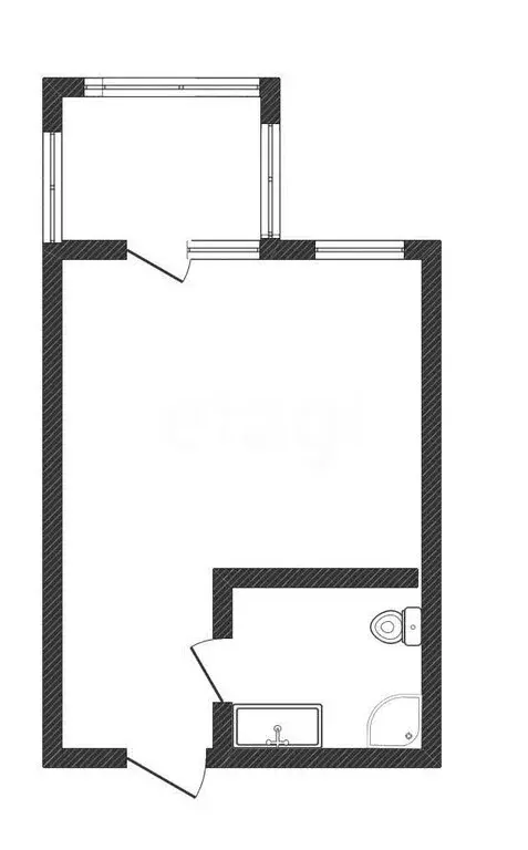 Квартира-студия: Янино-1, Оранжевая улица, 12к1 (25.5 м) - Фото 1