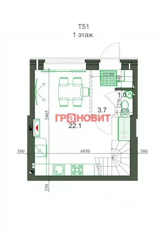 Таунхаус в Новосибирская область, Новосибирский район, Мичуринский ... - Фото 1