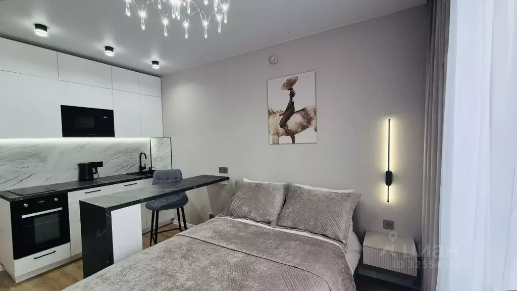 Студия Москва Новоостаповская ул., 7к1 (19.7 м) - Фото 1