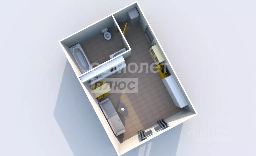 Комната Татарстан, Казань Авангардная ул., 87 (17.0 м) - Фото 2