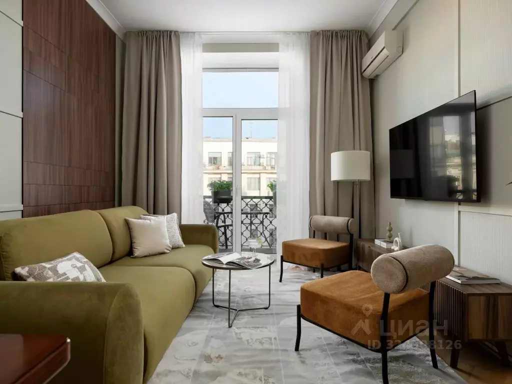 3-к кв. Москва Тверская ул., 17 (85.0 м) - Фото 1