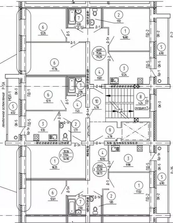 2-к кв. Марий Эл, Йошкар-Ола ул. Йывана Кырли, 43А (54.9 м) - Фото 2
