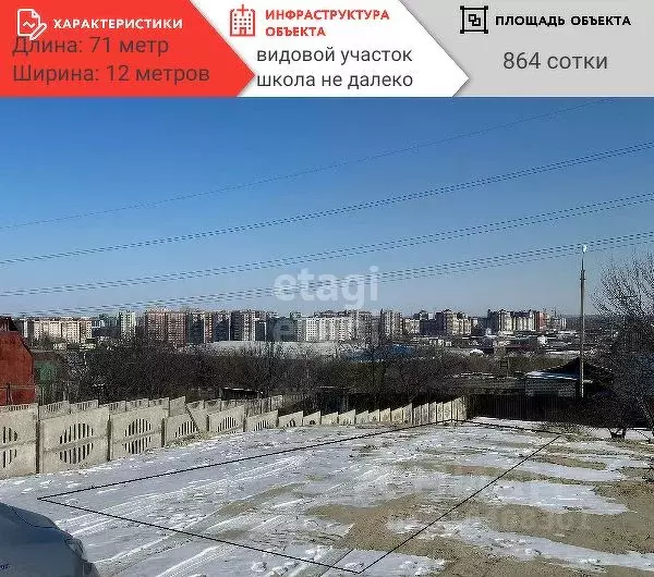 Участок в Амурская область, Благовещенск городской округ, пос. ... - Фото 0