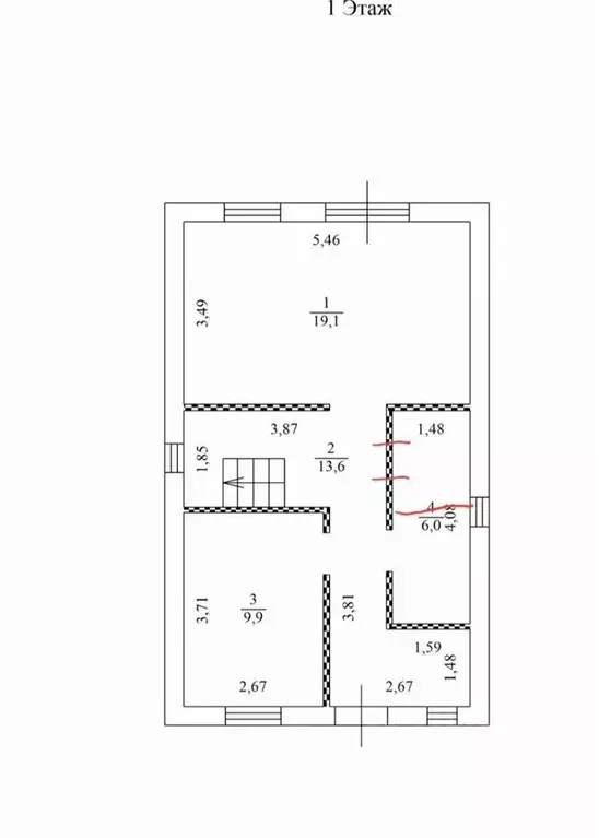 Дом в Воронежская область, с. Новая Усмань ул. Усманская, 40 (100 м) - Фото 0