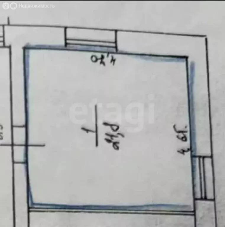 Квартира-студия: Казань, улица Побежимова, 24 (21.8 м) - Фото 1