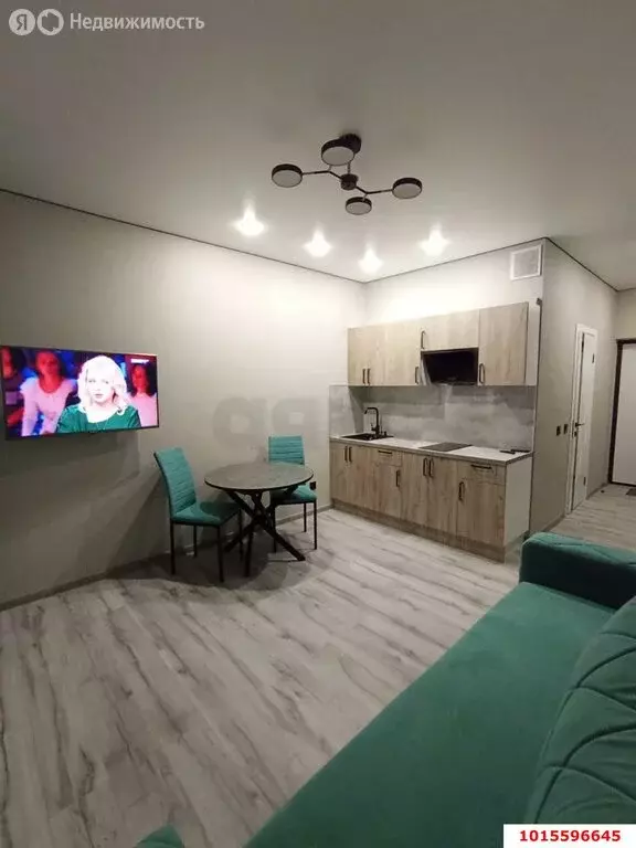 Квартира-студия: Краснодар, Обрывная улица, 132/1к3 (23 м) - Фото 2