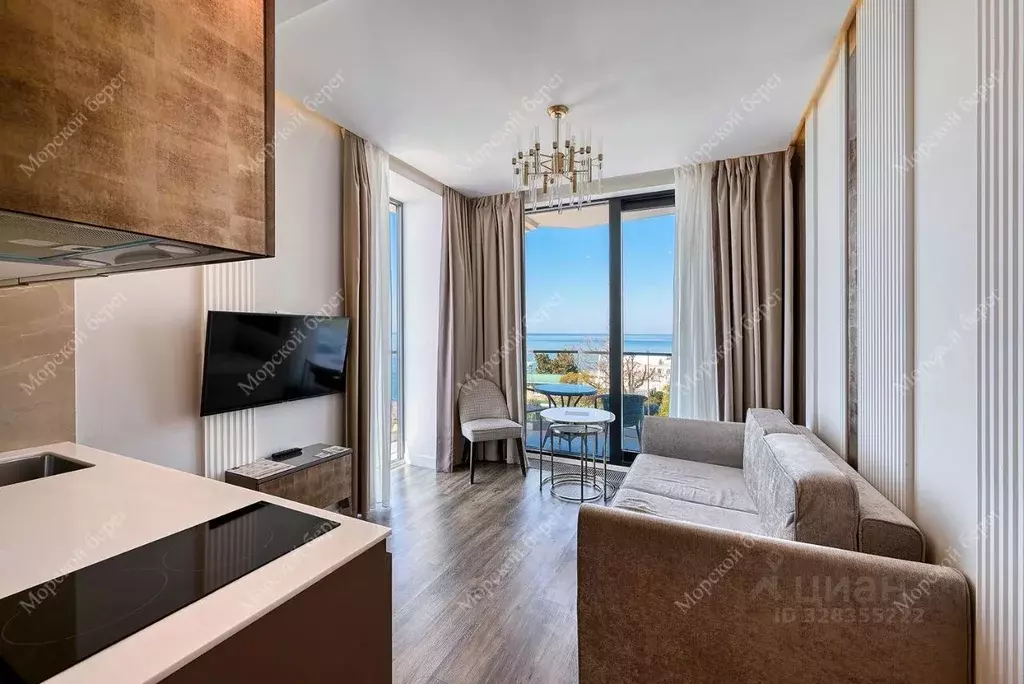 1-к кв. Краснодарский край, Сочи Лучезарная ул., 1А (50.0 м) - Фото 2