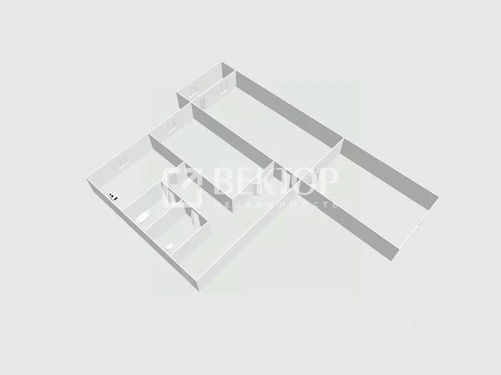 3-к кв. Костромская область, Кострома Беговая ул., 27 (59.0 м) - Фото 2