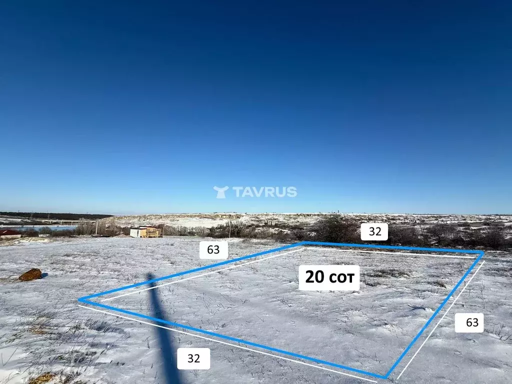 Участок в Крым, Симферопольский район, с. Мазанка пер. Садовый, 14 ... - Фото 1