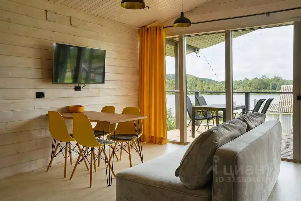 Дом в Карелия, Питкярантский муниципальный округ, д. Леппясилта 4А (66 ... - Фото 1