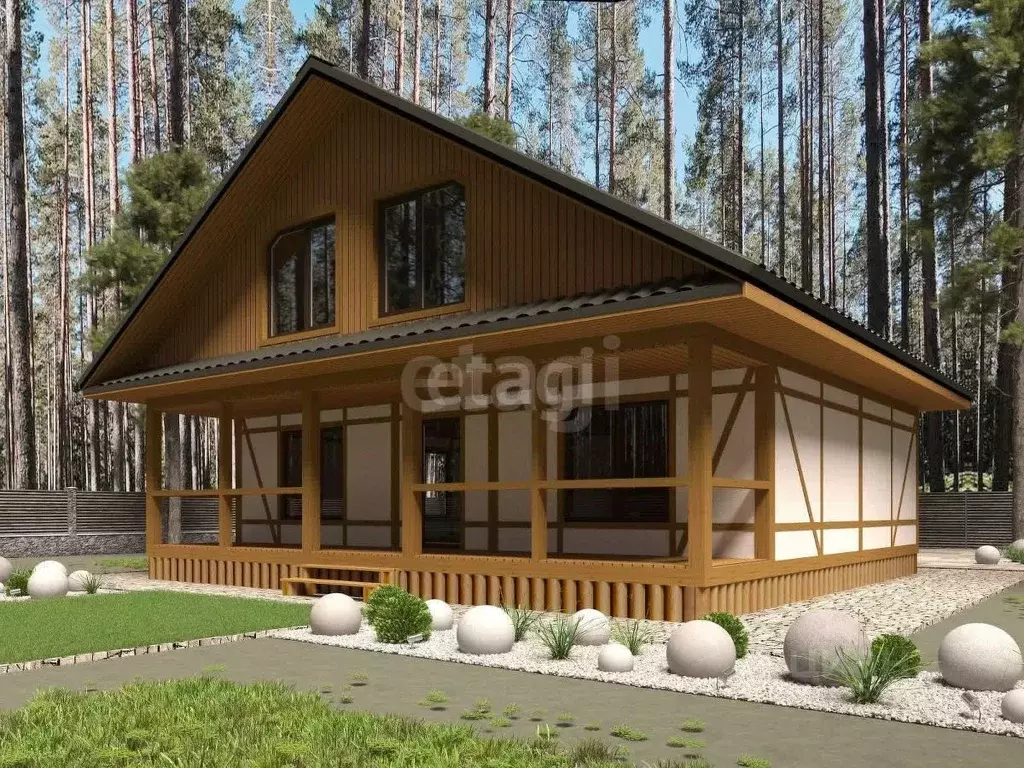 Дом в Тамбовская область, Моршанский муниципальный округ, с. Алкужские ... - Фото 1