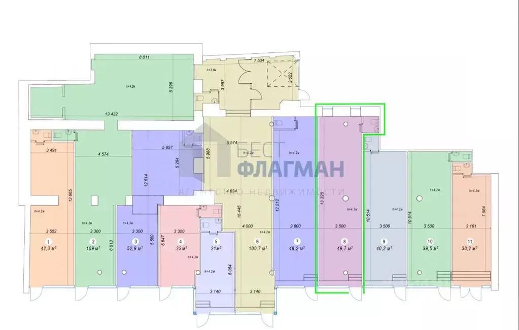 Помещение свободного назначения в Москва ул. Красная Пресня, 12 (50 м) - Фото 2