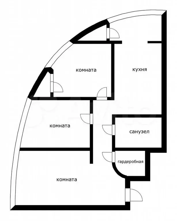 3-к. квартира, 108 м, 15/22 эт. - Фото 0