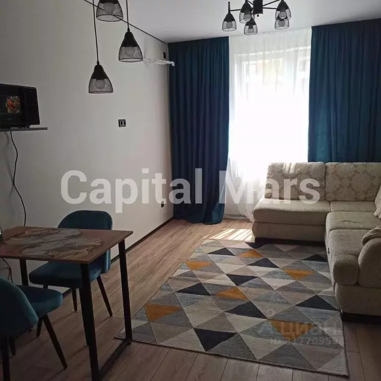 1-к кв. Краснодарский край, Краснодар ул. Ивана Беличенко, 92к4 (39.4 ... - Фото 1