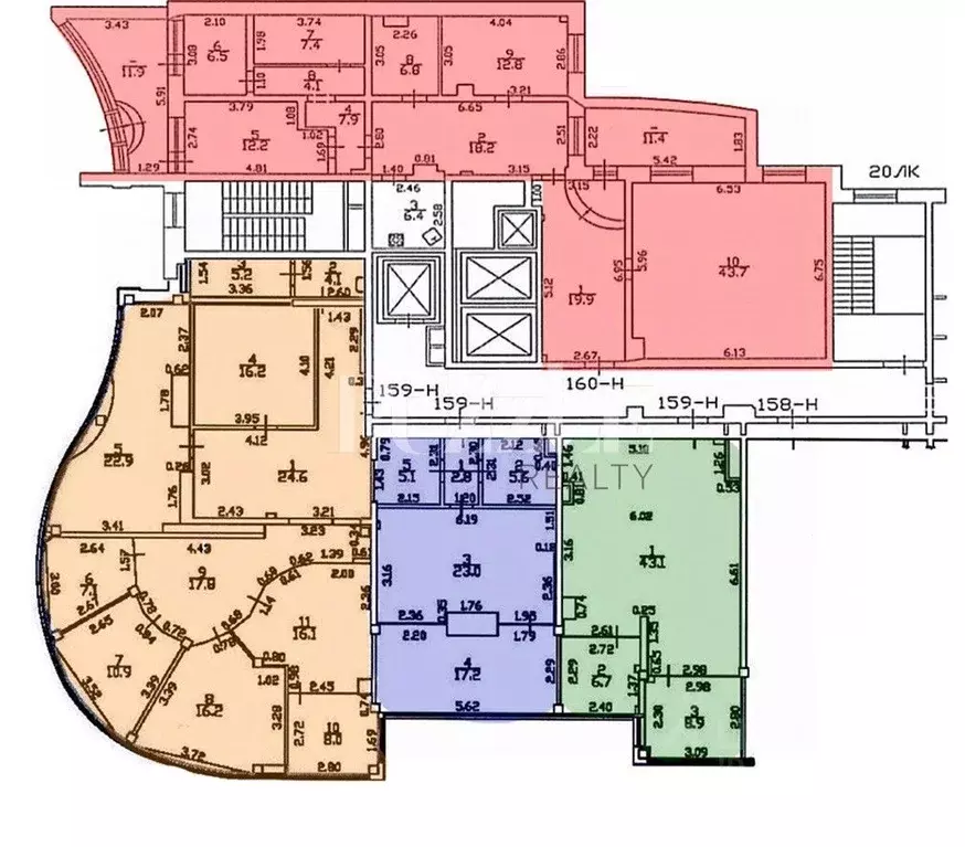 Офис в Санкт-Петербург просп. Народного ополчения, 10 (142 м) - Фото 2