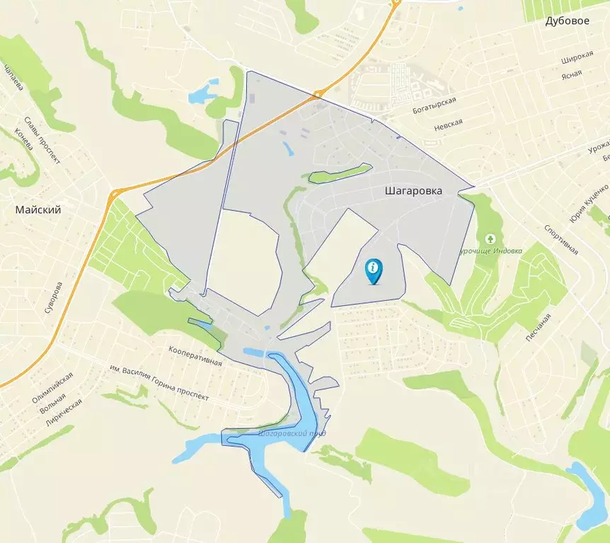 Участок в Белгородская область, Белгородский район, Дубовское с/пос, ... - Фото 1