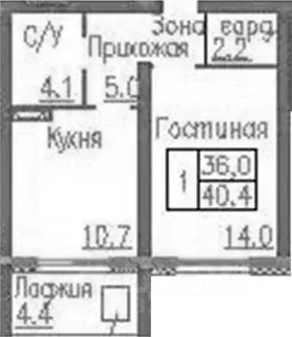 1-к кв. Новосибирская область, Новосибирский район, Мичуринский ... - Фото 2